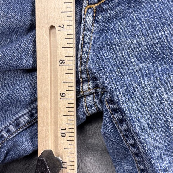 Rag & Bone Jeans Fit 2 Slim Men's 30 Medium Wash Denim Raw Hem Faded - Picture 9 of 16